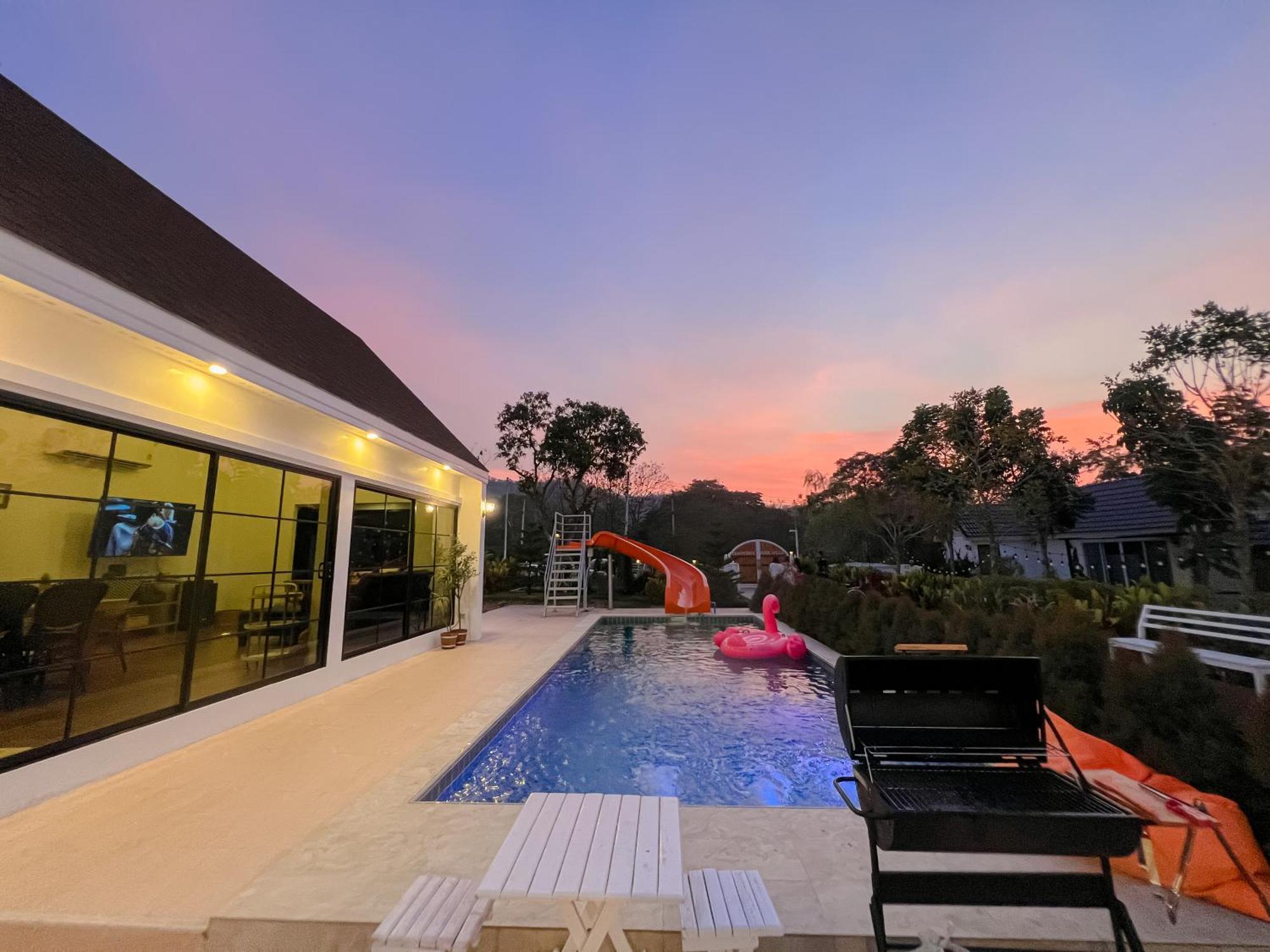 Chamonte Pool Villa Khao Yai Ban Muak Lek Nai Exterior foto