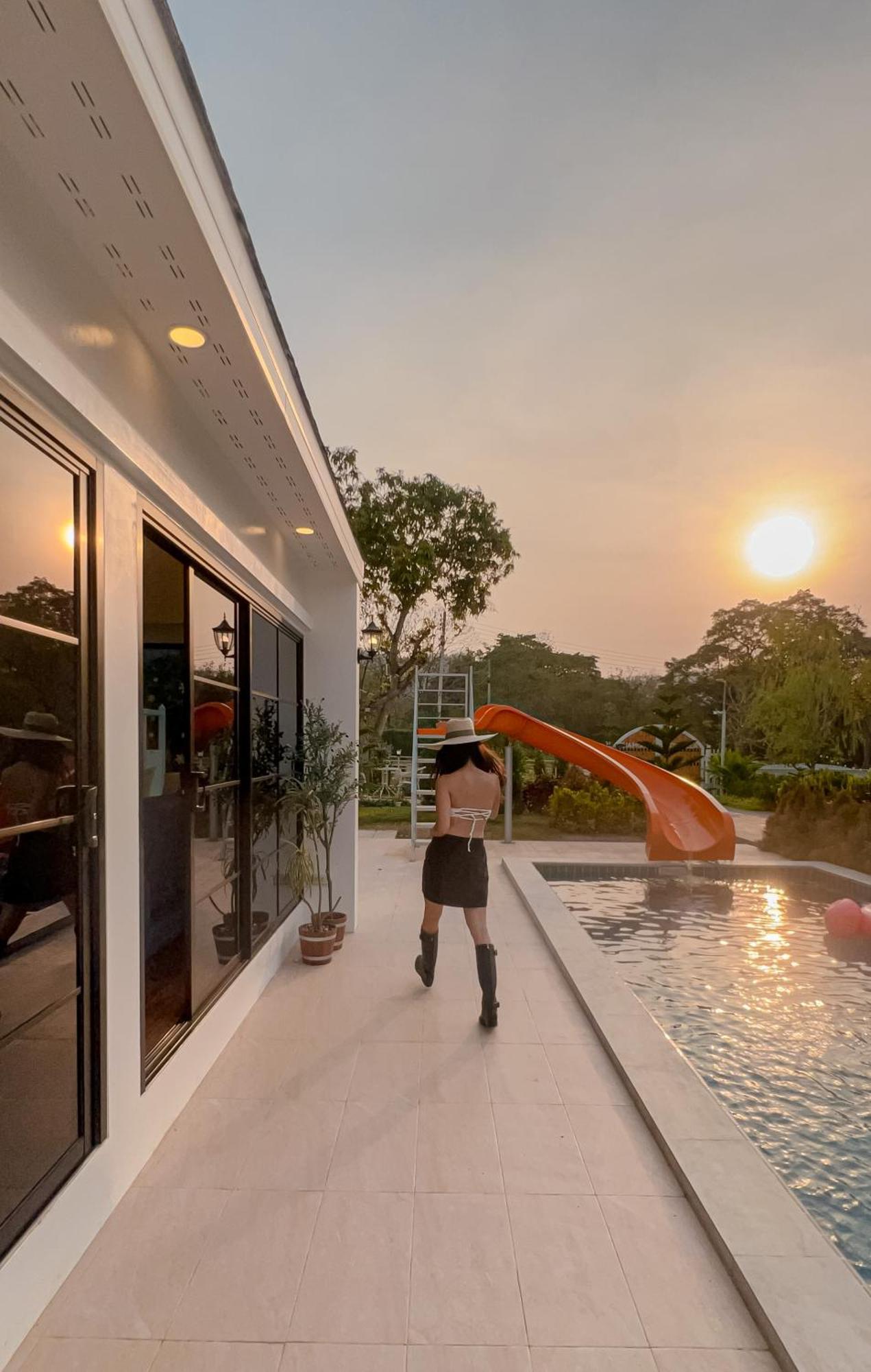 Chamonte Pool Villa Khao Yai Ban Muak Lek Nai Exterior foto