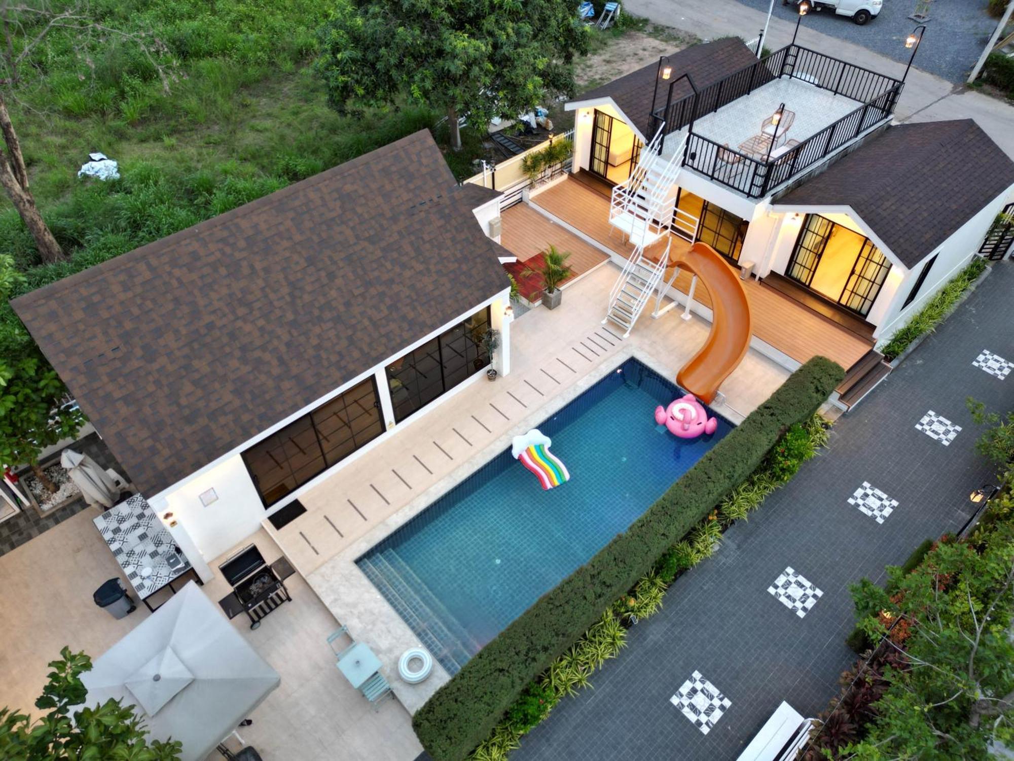 Chamonte Pool Villa Khao Yai Ban Muak Lek Nai Exterior foto